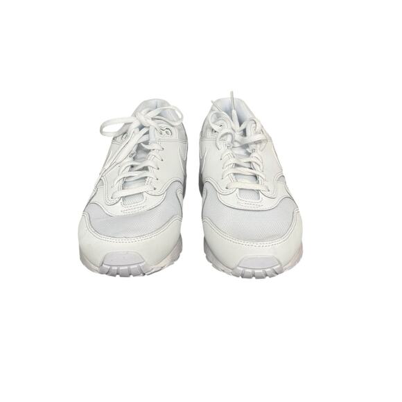 NIB! Nike Air Max 1 (GS) White Athletic Sneaker - Youth 7 / Women 8.5 - Picture 4 of 10